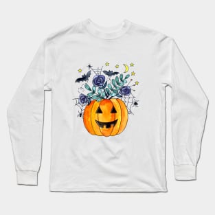 Halloween Pumpkin Bouquet Long Sleeve T-Shirt